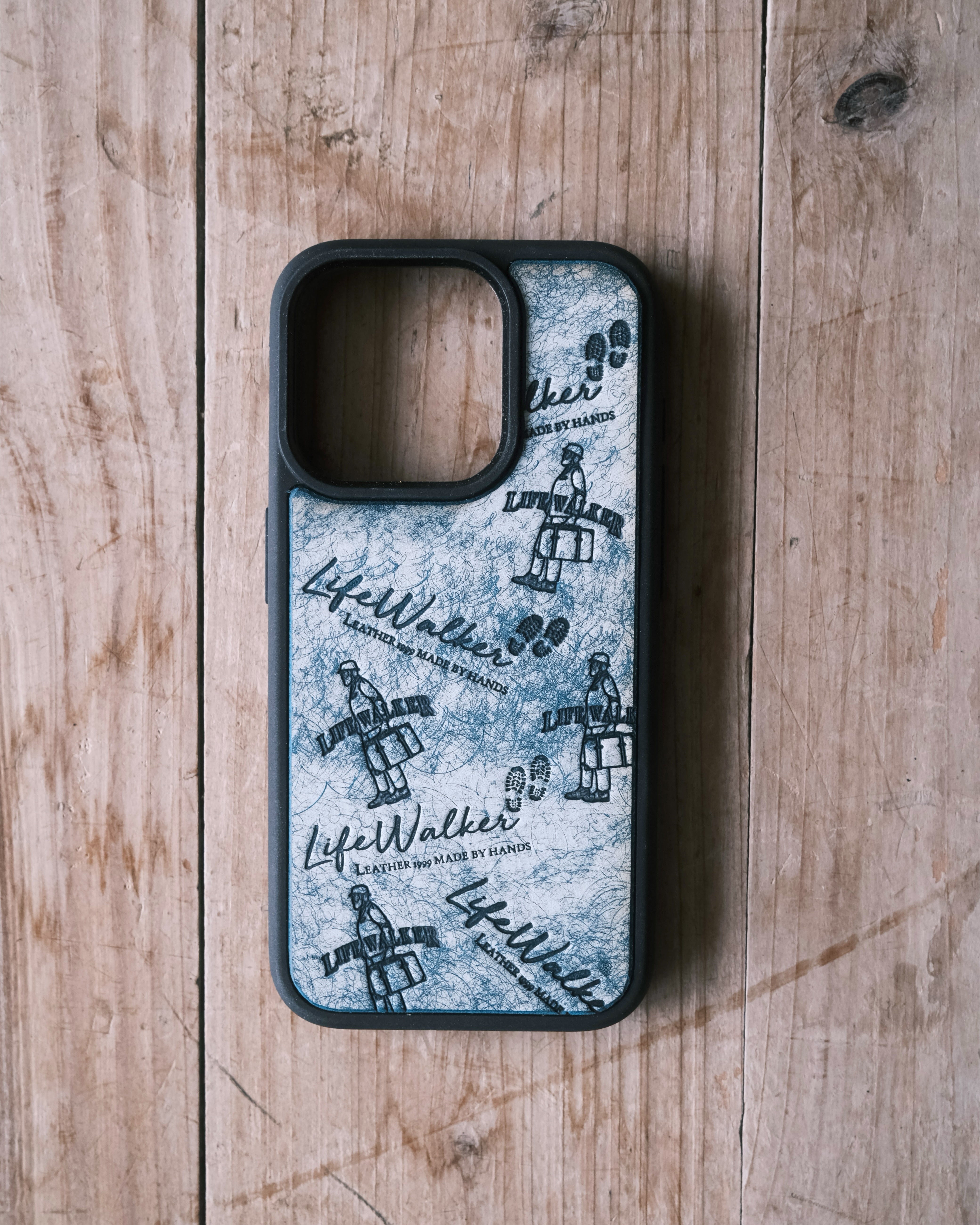 White wave iPhone case