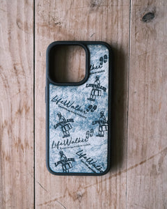 White wave iPhone case