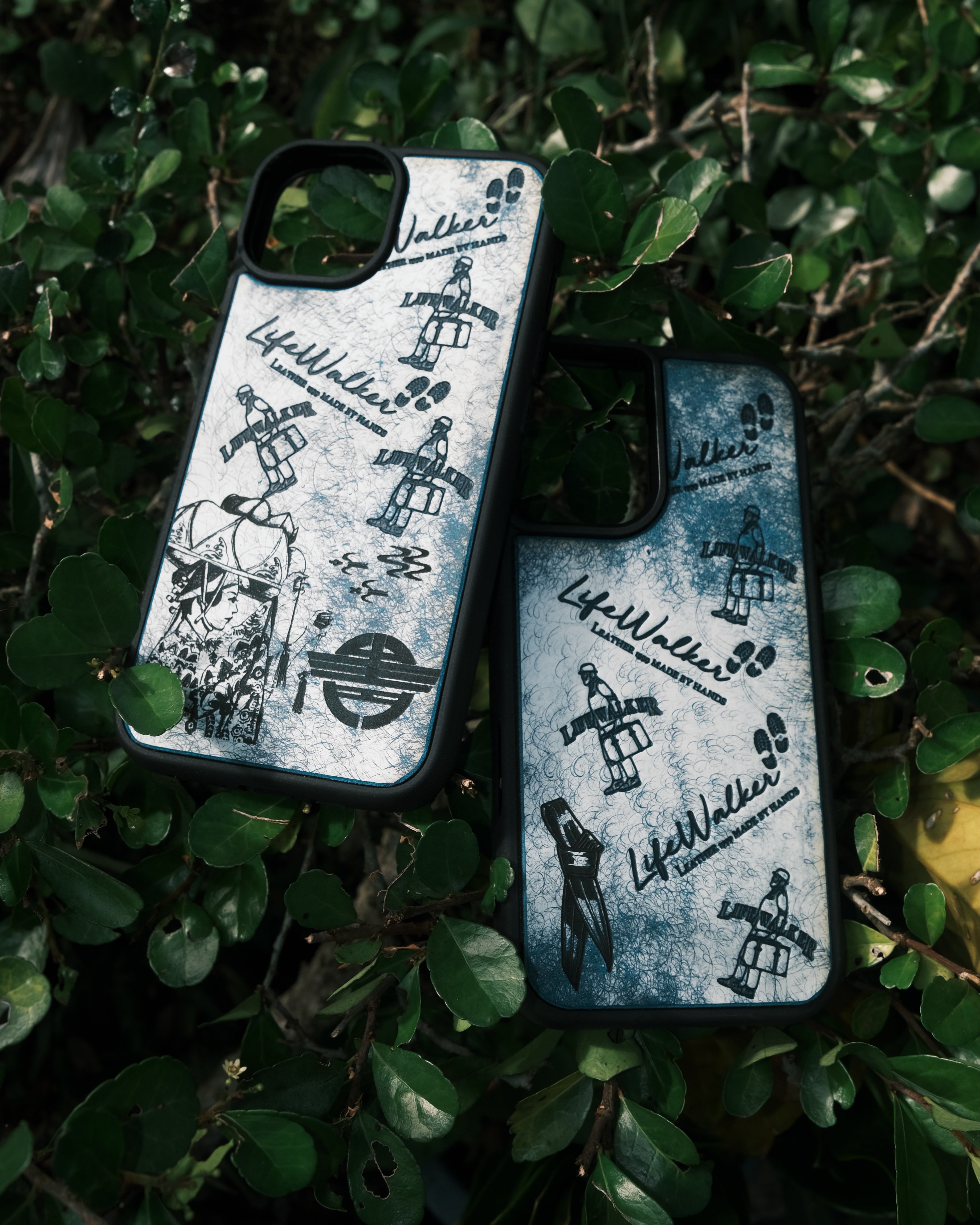 White wave iPhone case
